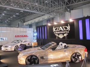 Tokyo Auto Salon 2014 in Makuhari messe dad crystal benz 東京オートサロン 幕張メッセ