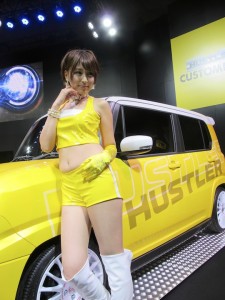 Tokyo Auto Salon 2014 in Makuhari messe Campaign Girl 東京オートサロン 幕張メッセ キャンギャル キャンペーンガール