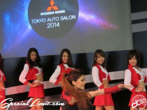 Tokyo Auto Salon 2014 in Makuhari messe Image girl 東京オートサロン 幕張メッセ 過激 キャンギャル mitsubishi