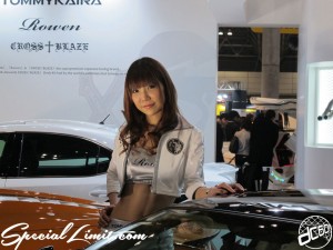 Tokyo Auto Salon 2014 in Makuhari messe Image girl rowen 東京オートサロン 幕張メッセ 過激 キャンギャル