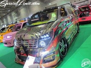 Osaka Auto Messe 2014 Car & Customize Motor Show Intex Custom ELGRAND Audio