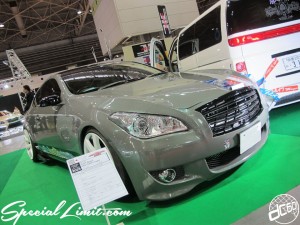 Osaka Auto Messe 2014 Car & Customize Motor Show Intex Custom V35 SKYLINE FUGA Face 