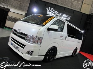 Osaka Auto Messe 2014 Car & Customize Motor Show Intex Custom run together JLS HIACE