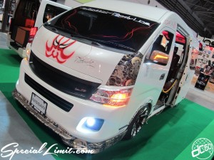 Osaka Auto Messe 2014 Car & Customize Motor Show Intex Custom NV350 CARAVAN