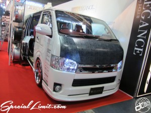 Osaka Auto Messe 2014 Car & Customize Motor Show Intex Custom HIACE 