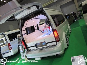Osaka Auto Messe 2014 Car & Customize Motor Show Intex Custom HIACE 