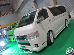 Osaka Auto Messe 2014 Car & Customize Motor Show Intex Custom ex style HIACE