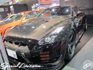 Osaka Auto Messe 2014 Car & Customize Motor Show Intex Custom Garage Ito GT-R SSR Carbon