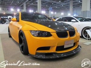 Osaka Auto Messe 2014 Car & Customize Motor Show Intex Custom HYPER FORGED BMW E92 M3 Matte Orange VIP Cars