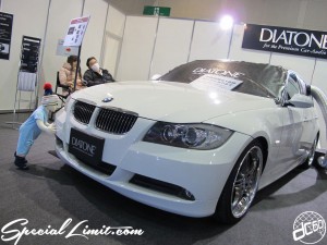 Osaka Auto Messe 2014 Car & Customize Motor Show Intex Custom DIATONE E90 BMW