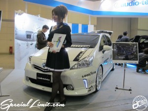 Osaka Auto Messe 2014 Car & Customize Motor Show Intex Custom audio technica PRIUSα GOODYEAR