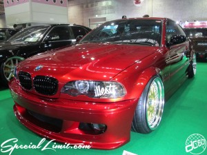 Osaka Auto Messe 2014 Car & Customize Motor Show Intex Custom BMW E46 Coupe Slammed illest 