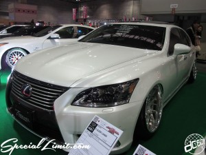 Osaka Auto Messe 2014 Car & Customize Motor Show Intex Custom T DEMAND LEXUS LS Slammed Deep Lip