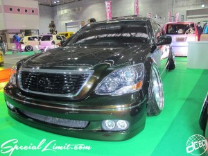 Osaka Auto Messe 2014 Car & Customize Motor Show Intex Custom TOYOTA CELSIOR Slammed VIP