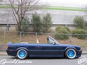 Breyton BMW E30 320i Cabrio Spyder Cabriolet CAMEI Eye-Line Full Body Kit Exhaust RS☆R One-off Best☆i CRIMSON RS CUP STANCE Wheels ENCORE Interior Custom Black Hella Slammed Repaint Restore SPARCO Seat BUDNIK Billet Steering Audio Boston Acoustics Be-With μDiMENSiON IMAGE DYNAMICS Mauritiusblau metallic Chrome paint Pinstriping Sign dc601 Special Limit 