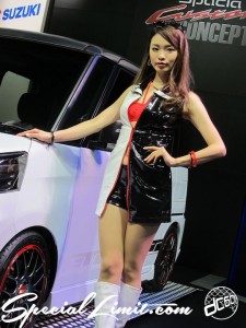 Osaka Auto Messe 2014 Car & Customize Motor Show Intex Campaign Girl Custom Show SUZUKI