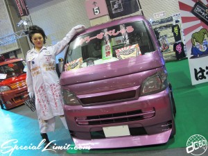 Osaka Auto Messe 2014 Car & Customize Motor Show Intex Custom K-CAR Truck HELLO SPECIAL DAIHATSU HIJET Lady's 