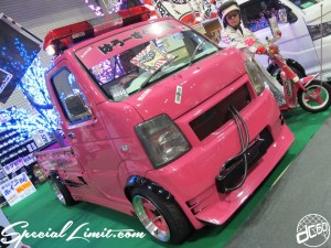 Osaka Auto Messe 2014 Car & Customize Motor Show Intex Custom K-CAR Truck HELLO SPECIAL SUZUKI CARRY Wide Body