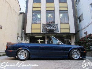 Breyton BMW E30 320i Cabrio Spyder Cabriolet CAMEI Eye-Line Full Body Kit Exhaust RS☆R One-off Best☆i CRIMSON RS CUP STANCE Wheels ENCORE Interior Custom Black Hella Slammed Repaint Restore SPARCO Seat BUDNIK Billet Steering Audio Boston Acoustics Be-With μDiMENSiON IMAGE DYNAMICS Mauritiusblau metallic Chrome paint Pinstriping Sign dc601 Special Limit 
