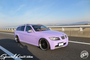 CUSTOM PARTY Vol.6 Port Messe Nagoya LEROY EVENT Pole Dance ICE KURO dc601 BMW E91 Touring Purple Magic TWS