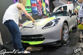 SEMA Show 2014 Las Vegas Convention Center dc601 Special Limit CHEVROLET Corvette Wrapping