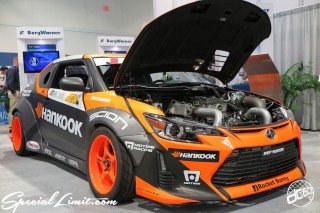 Was held in Las Vegas Convention Center, It is the state of the SEMA Show ♪SCION tc Rocket Bunny Wide body Hankook