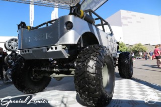 SEMA Show 2014 Las Vegas Convention Center dc601 Special Limit CHRYSLER JEEP Wrangler Unlimited Army Style HAUK