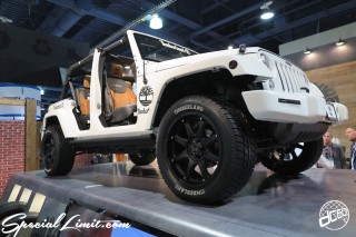 SEMA Show 2014 Las Vegas Convention Center dc601 Special Limit Timberland Tires CHRYSLER Jeep Wrangler Unlimited
