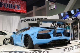 SEMA Show 2014 Las Vegas Convention Center dc601 Special Limit FORFIATO Lamborghini Aventador LB Performance Wide body 