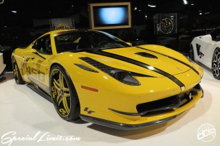 SEMA Show 2014 Las Vegas Convention Center dc601 Special Limit LEXANI FORGED Ferrari 458 Italia