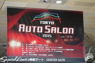 TOKYO Auto Salon 2015 Custom Car Demo JDM USDM Body Kit Coilover Suspension Wheels Campaign Girl Image New Parts Chiba Makuhari Messe 