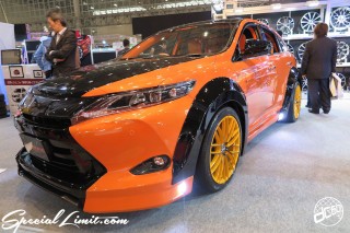 TOKYO Auto Salon 2015 Custom Car Demo JDM USDM Body Kit Coilover Suspension Wheels Campaign Girl Image New Parts Chiba Makuhari Messe Motor Show AWESOME TOYOTA HARRIER 