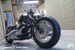 dc601 Demonstration vehicle Harley Davidson FXDB Street Bob VANCE&HINES Full Exhaust Short Shots Staggered Ape Steering Hi Flow Air Cleaner Easy Riders Cast Wheel Arlen Ness Custom New School Speciallimit Chopper American Motorcycle YAMAHA Dragster 400 