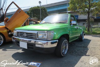 X-5 FUKUOKA 2015 CROSS FIVE XTREME SUPER SHOW JAPAN TOUR MONSTER ENERGY Boat Race Parking Forged Wheels Cast New Custom Parts Campaign Girl Image Domestics USDM JDM Slammed Hi-Lander Camber Magazine Interview Wide Body Kit Audio Adjustable Coil Over One Off Street Paint TOYOTA HILUX