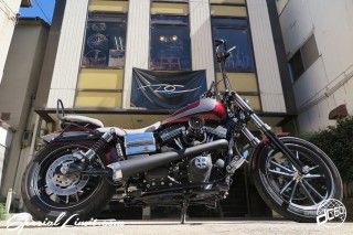 dc601 Harley Davidson Dyna Street bob Limited FXDBB 2015 American Custom Works Factory Shop Thunderbike customs Germany parts Roland Sands Design RSD Vintage Tracker Joker Machine Genuine FUNRIDE exhaust Ironcross Cover MOTOR STAGE Noy's Rear Fender Tweed Seat Speciallimit 