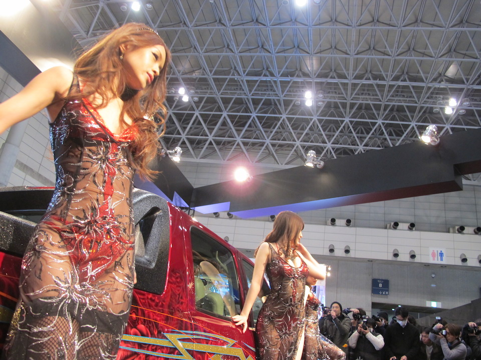 Tokyo Auto Salon 2014 in Makuhari messe Campaign Girl