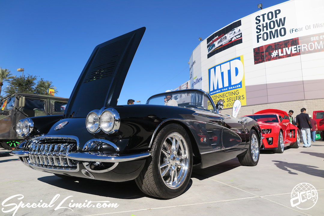 SEMA Show 2014 Las Vegas Convention Center dc601 Special Limit CHEVROLET Corvette C1 Billet Wheels