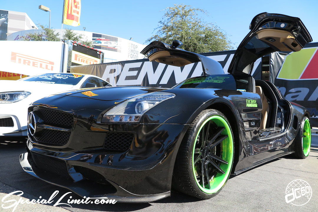 SEMA Show 2014 Las Vegas Convention Center dc601 Special Limit DONZ RENNEN Mercedes Benz AMG SLS