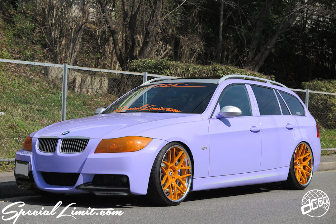 dc601 BMW E91 Touring TWS FORGED Wheels Reizend WX07 20×9.0J+17 20×10.0J+24 Polish Fresh Orange Disk Purple Magic All Painted Body RS☆R Adjustable Coil Over CSD Brake System M-Sport Silky6 Carbon Diffuser Apple Silver Speciallimit